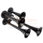 Set of 4 Trumpet Train Air Horn Kit for Ford Chevy Ram Toyota