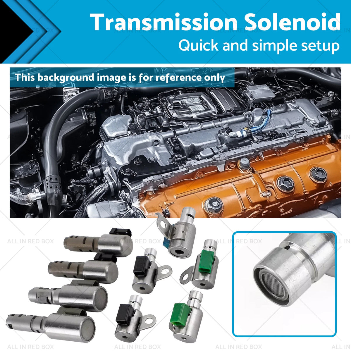6-Speed Transmission Solenoid for Lexus IS250 GS300 IS300 (2005–2011) A960E