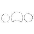 Speedometer Gauge Dial Rings Bezel Trim for Mercedes Benz C E CLK (1997–2009)