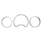 Speedometer Gauge Dial Rings Bezel Trim for Mercedes Benz C E CLK (1997–2009)