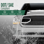 LED Projector Headlights for Ram 1500 2500 3500 (2009–2018) Chrome