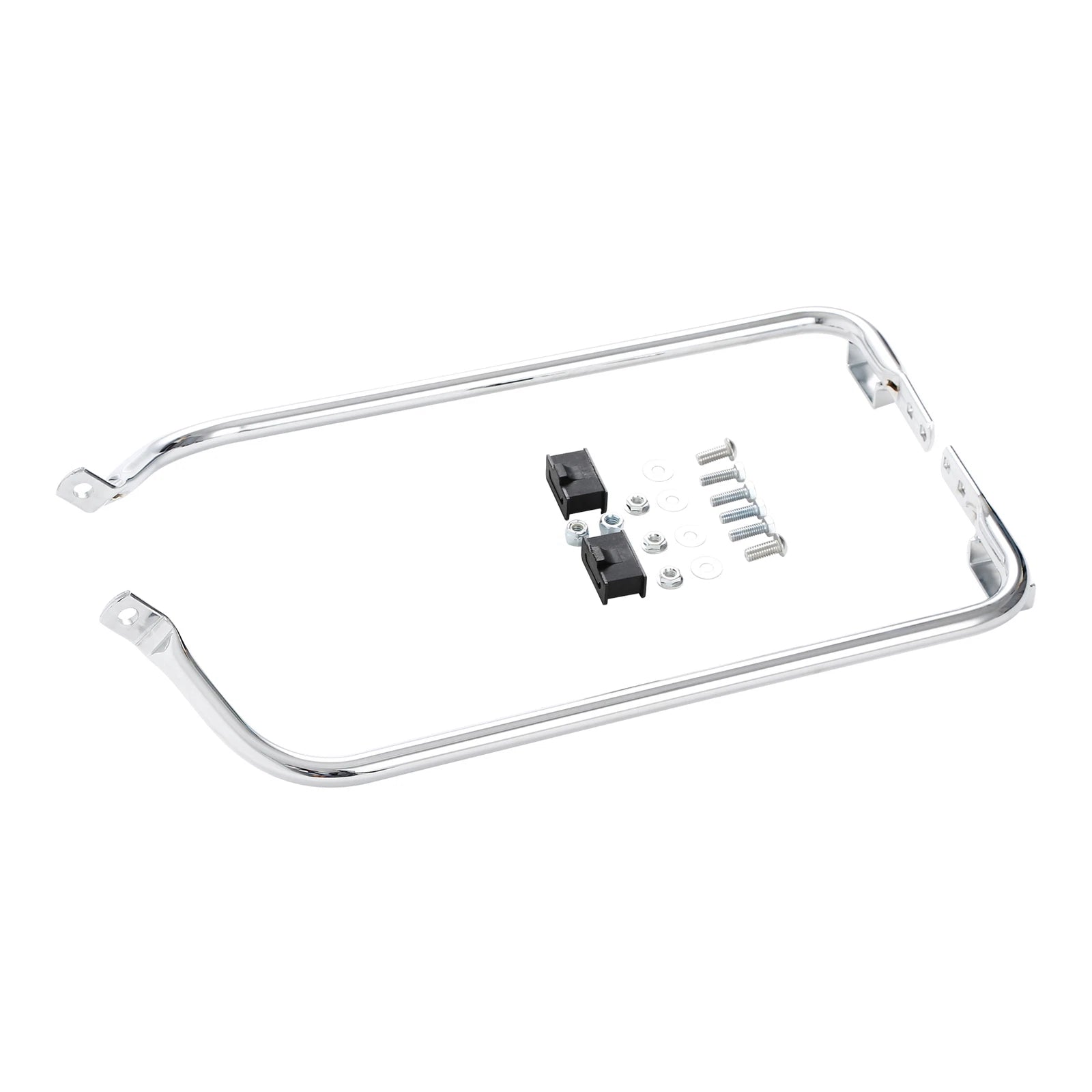 Chrome Saddlebags Support Bracket for Harley Touring Electra Glide (1997–2008)