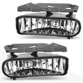 Set of 2 OE Style Clear Lens Front Bumper Fog Lights for Cadillac Escalade (2002–2006)
