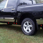 Side Accent Trim Chrome 5-1/2 for Nissan Titan Cargo Door (2004–2015)