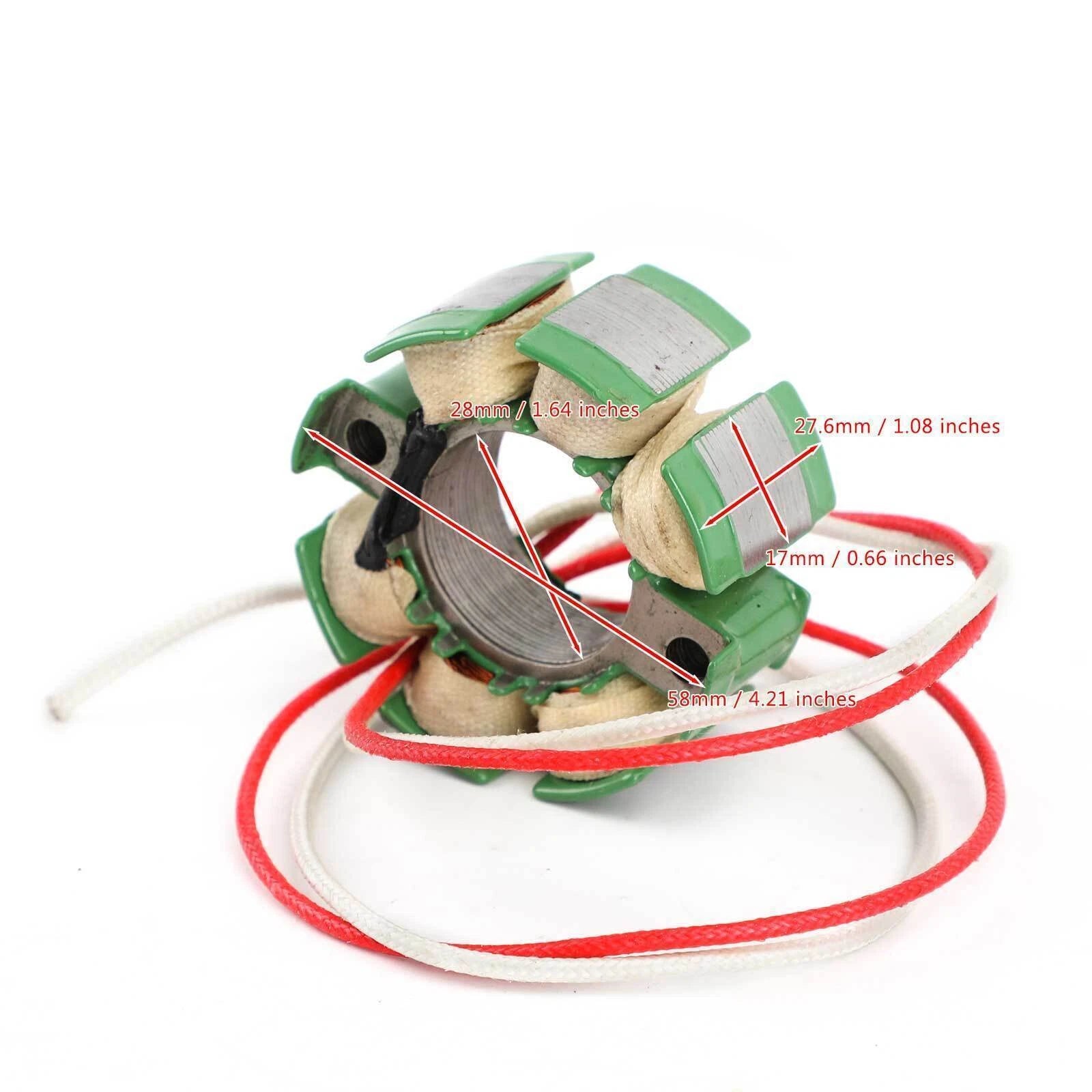 Magneto Generator Stator for Honda CR125R CR250R CR500R (1984–1986)