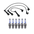 Denso 5mm & 6 Double Platinum Spark Plug Wire Set for Lexus 3.0L L6