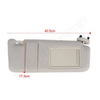 Right Sun Visor with Vanity Light for Toyota Camry (2007–2011)
