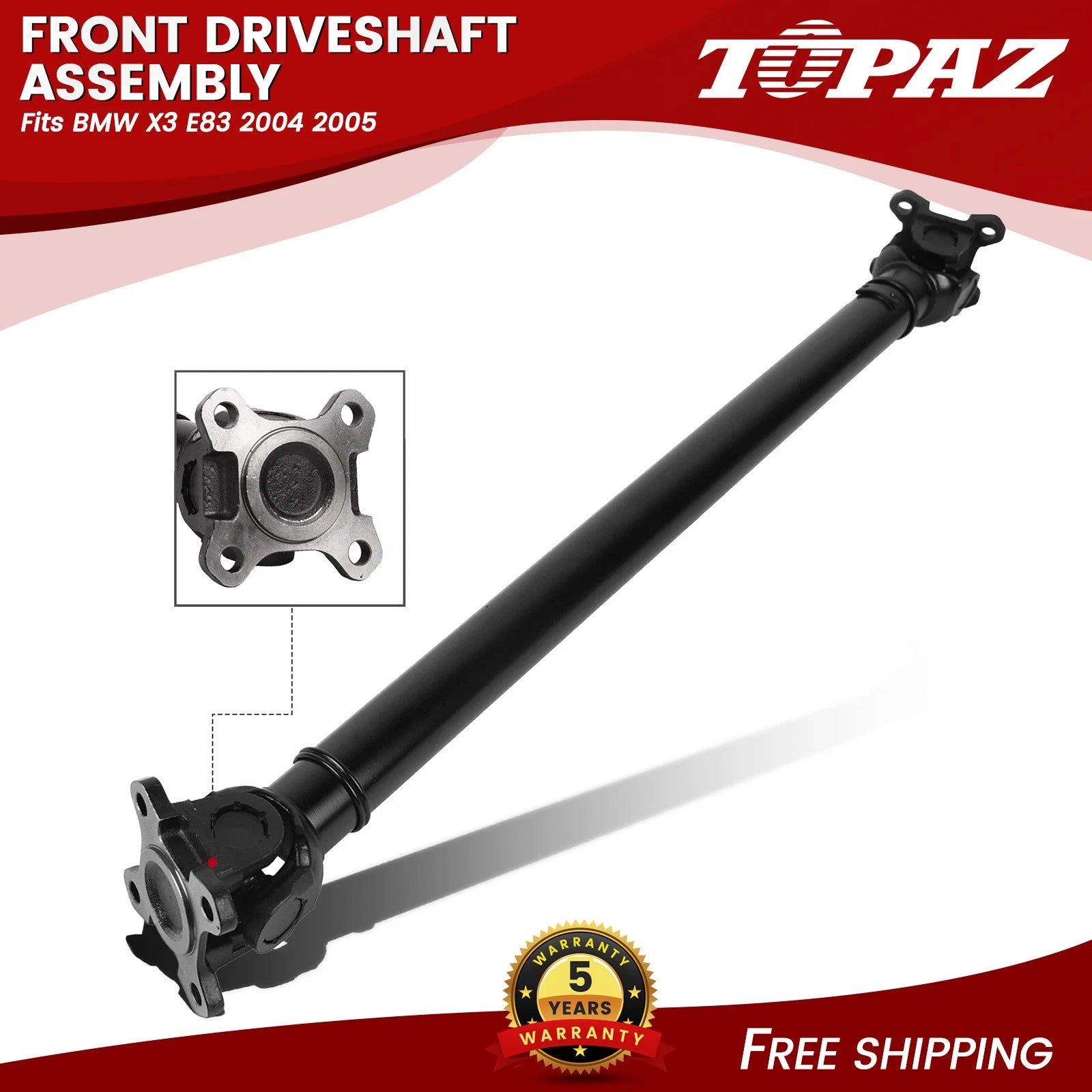 Front Drive Shaft for BMW X3 E83 (2004–2005)