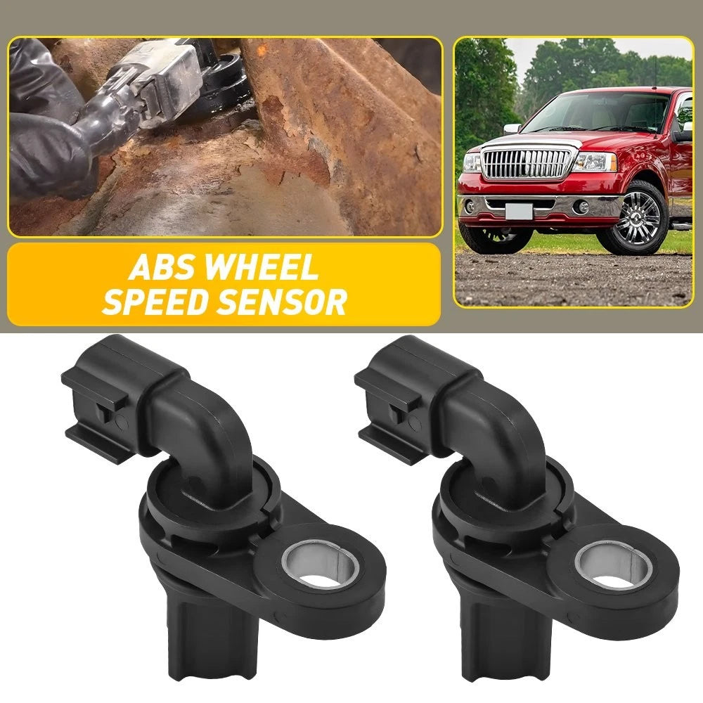 2X Rear Center ABS Wheel Speed Sensor for Ford F-150 F-250 (2004–2008) 6L3Z9E731A