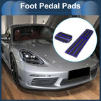 2 x Automatic Foot Accelerator Pedal Covers for Porsche 718/911 (2016-2023)