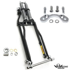 Springer Front End 4" Under Stock w/ Handlebar Adapter for Harley