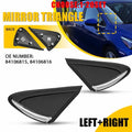 Set of 2 Mirror Corner Triangle Covers for Chevrolet Cruze (2016–2019)