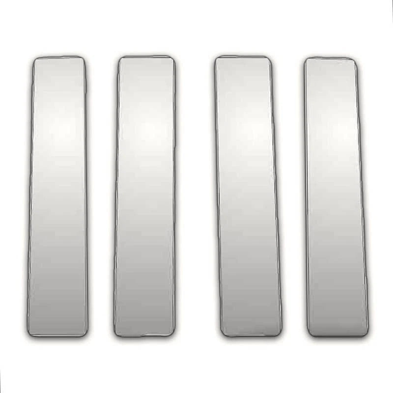 Chrome Pillar Post Covers 4 Piece Replacement for Lincoln Mark LT (2004–2014)