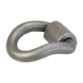 1" Forged Bent D-Ring 47000 LBS for Trailer Truck Tie-Down Ring - 27037