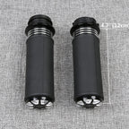 1'' Black CNC Handlebar Hand Grips for Harley Softail FLS FLST (1996–2015)