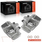 Pair Rear Brake Calipers with Bracket for Ford Expedition (2007–2017)