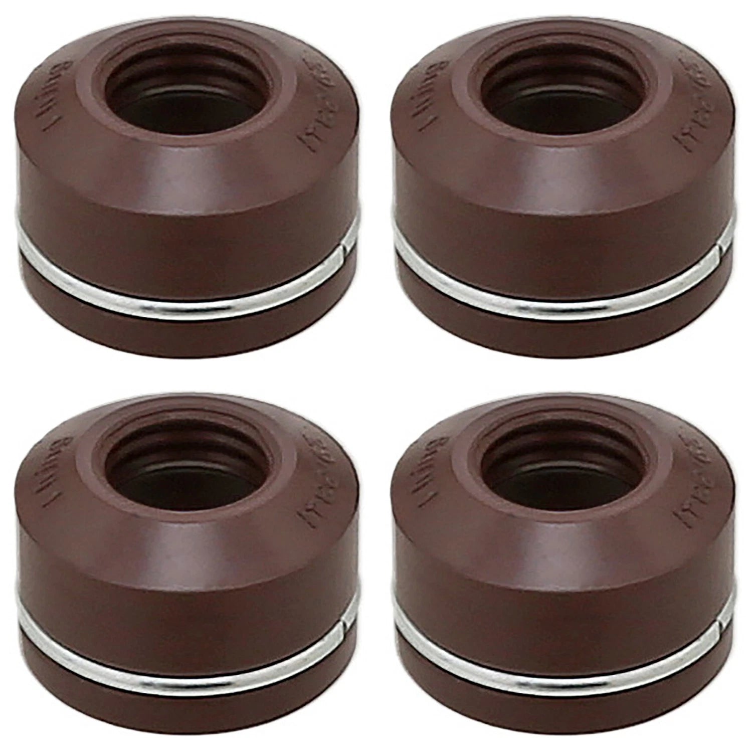 4X Engine Valve Stem Oil Seal Set for Mercedes W201 190E (1982–1993)