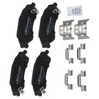 Set of 4 Rear Ceramic Brake Pads for Oldsmobile Bravada/GMC Jimmy/Sonoma (D729 P-729)