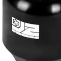 Universal Aluminum Cylindrical Shift Knob for Cars (Black, Thread Adapters)