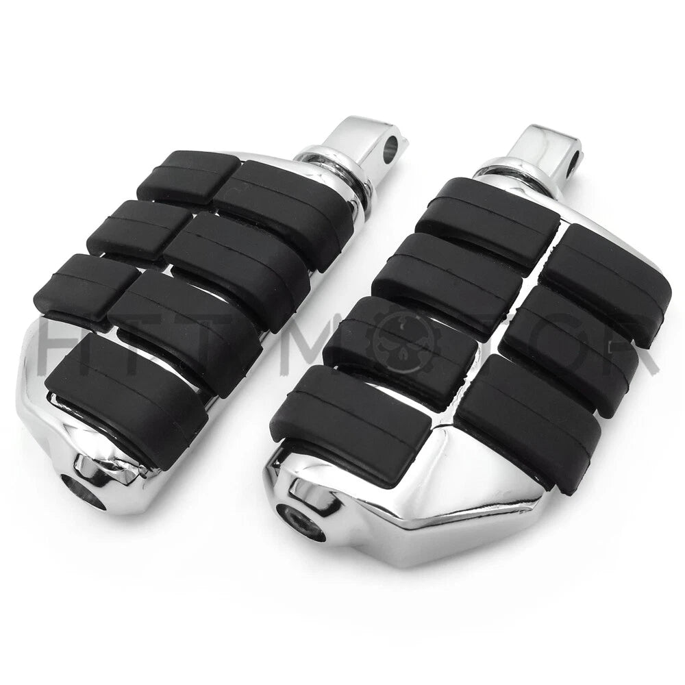 Chrome Replacement Dually Footpegs for Victory Cross Roads (2010–2017)