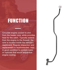 Coolant Radiator Reservoir Hose for Audi A4 B9 (2016–2019)