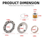 Starter Gear One Way Clutch Kit for Yamaha V Star 1100 (2000–2009)