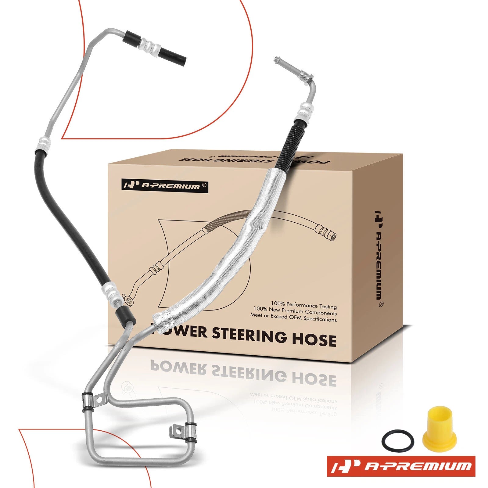 Power Steering Return Line Hose for Chevrolet Malibu Pontiac 