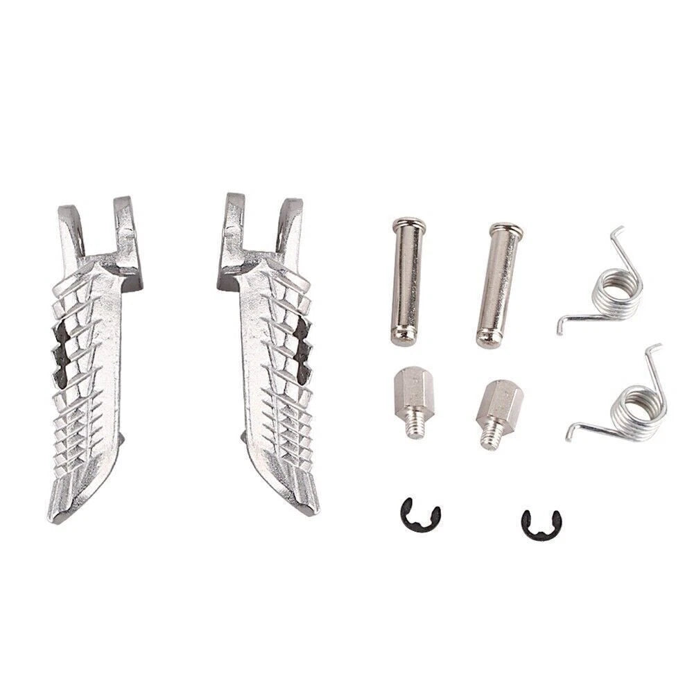 Set of 2 Front Foot Pegs Footrests for Suzuki GSXR1000 GSXR600 GSXR750 (2001–2023)