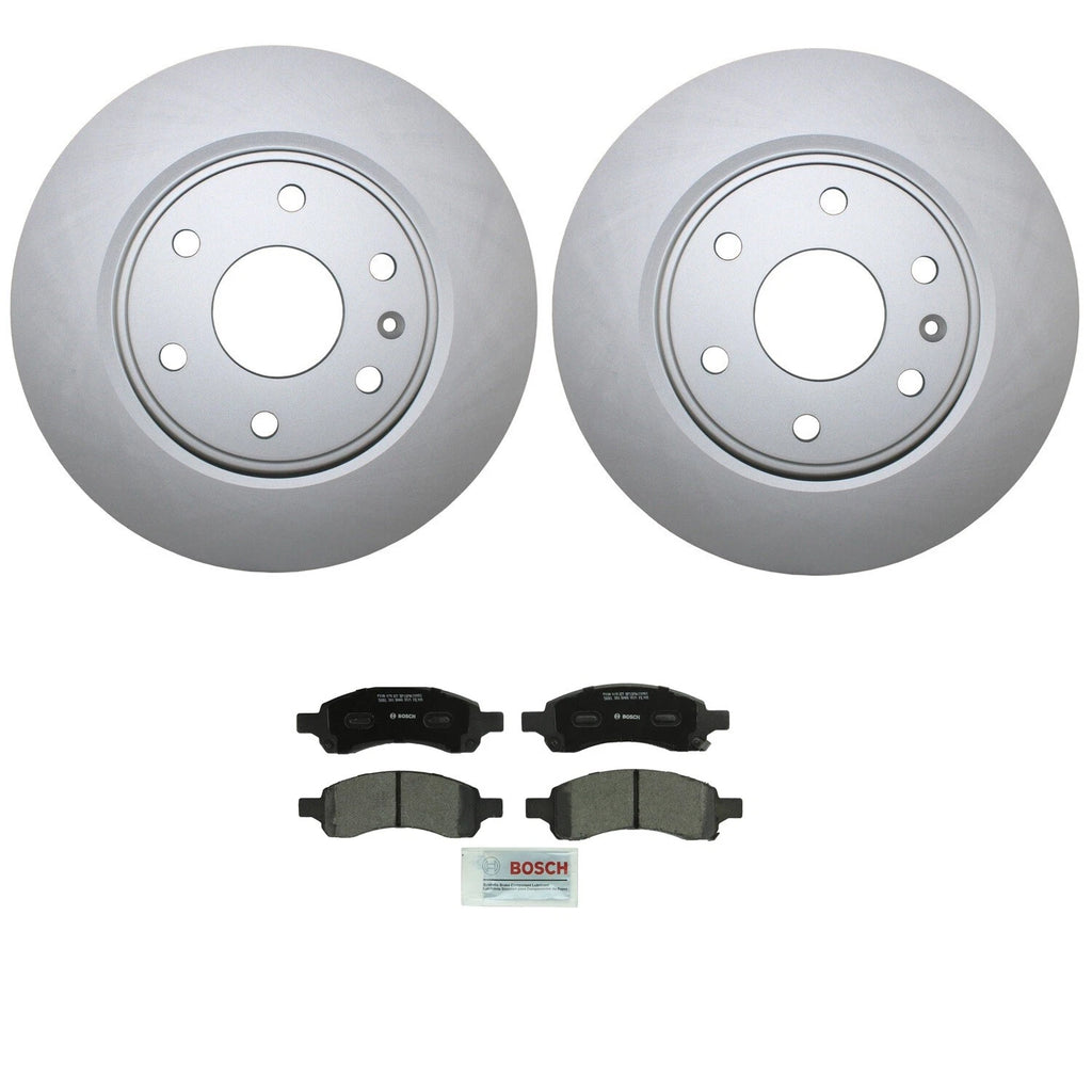 Front Brake Kit 325mm Rotors Semi-Metallic Pads for Enclave Traverse Outlook (2008–2017)