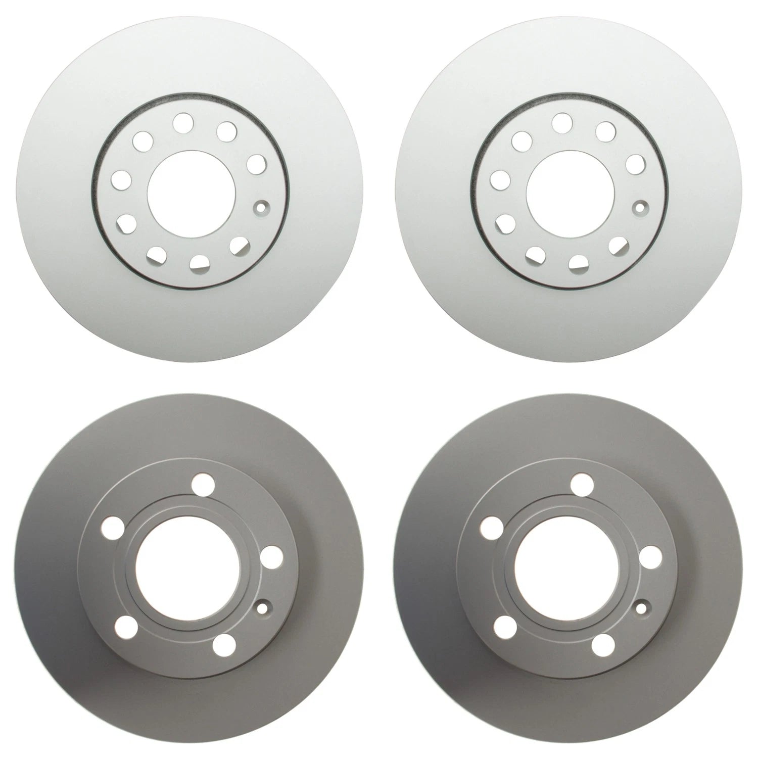 Brake Rotors Kit 288mm Front 245mm Rear for Audi A4 A4 Quattro Avant (2000–2008)