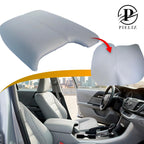 Center Console Armrest Cover for Honda Accord (2013–2017) Gray Leather Synthetic