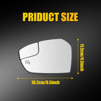 Mirror Glass for Ford Escape (2017-2019) Driver Side Left