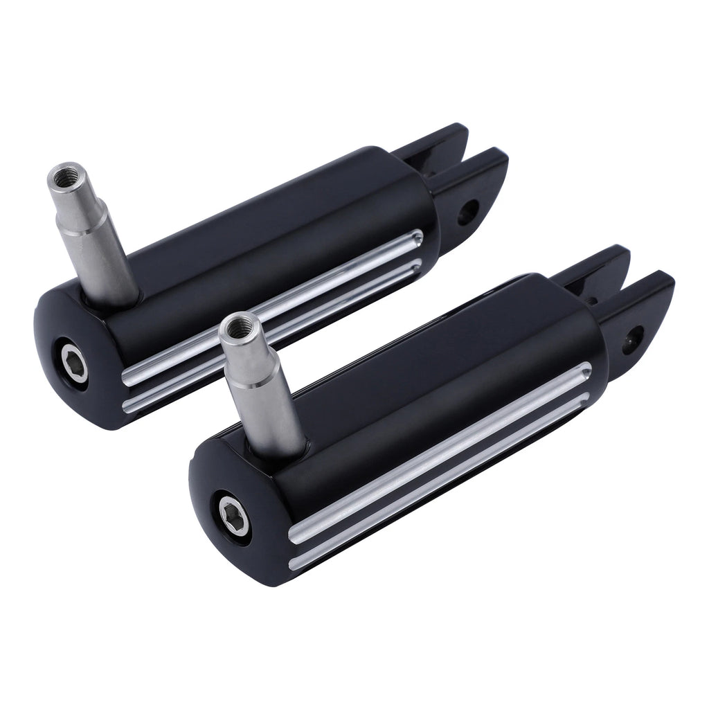 Driver Footpegs for Harley Softail Fat Bob Low Rider (2018–2025)