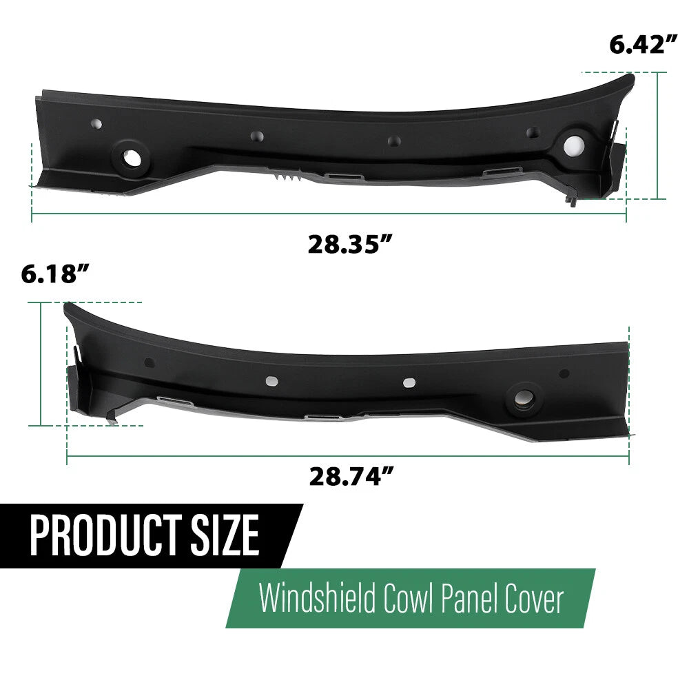Windshield Cowl Hood Panel Cover for BMW 5 Series (1995–2004)