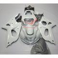 White Paint Fairing Kit for Suzuki GSXR1000 (2000–2002)