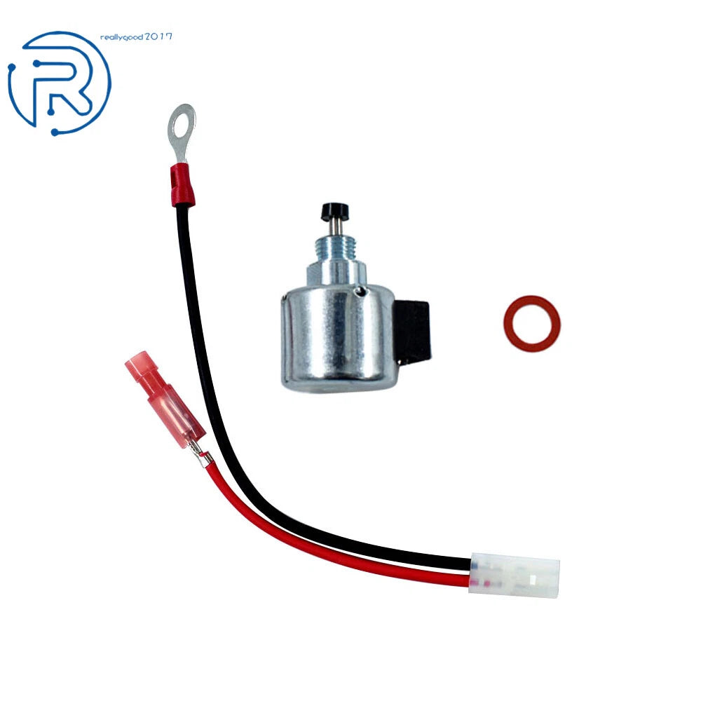 Carburetor Fuel Shut Off Solenoid Kit for Kohler CV14 CV15 CV15S CV16S (N/A)