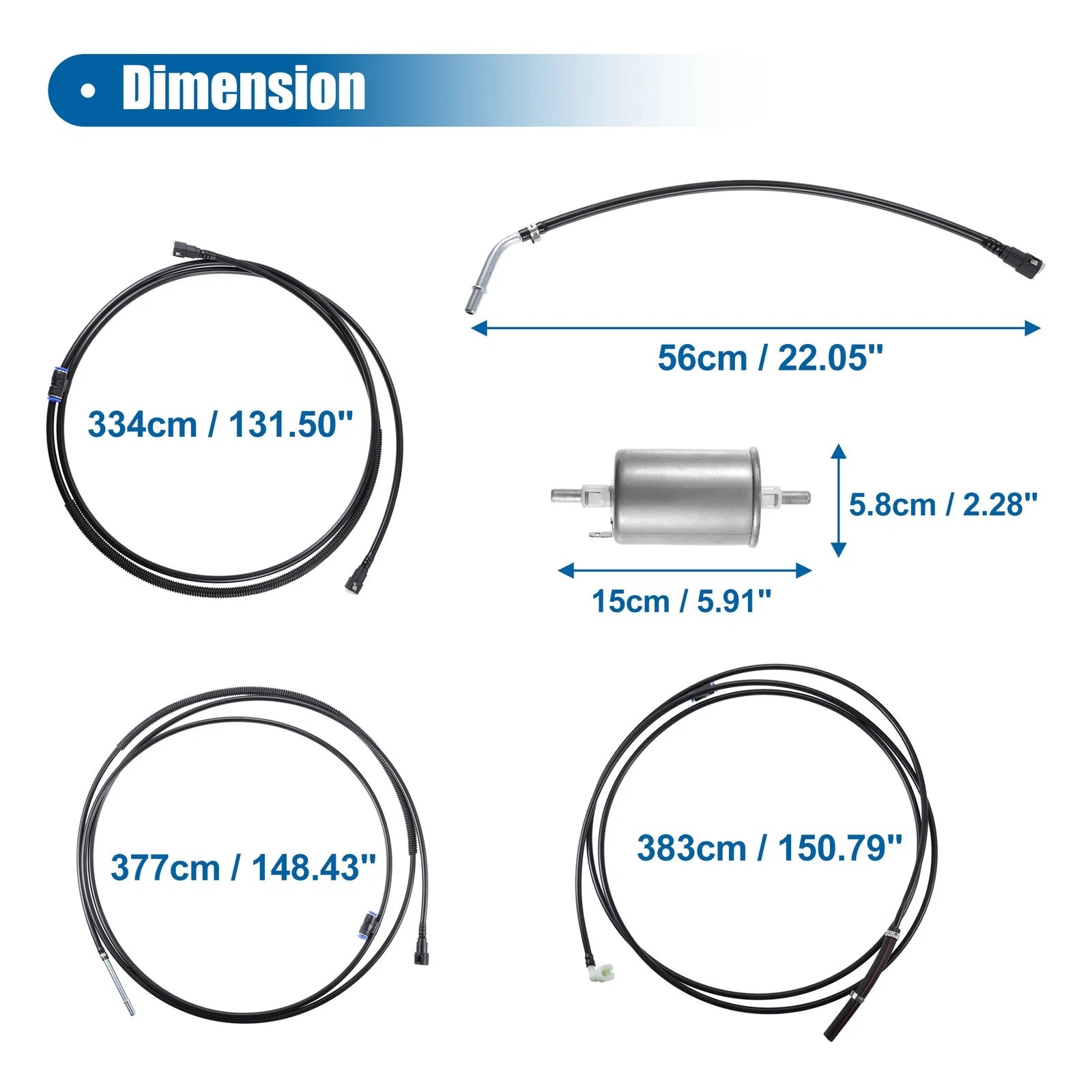 Fuel Lines Kit for Chevy Silverado 1500 (2007–2018)