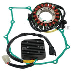 Magneto Stator, Regulator, Gasket for Honda NT650A NT650AC Hawk GT (1988–1990)