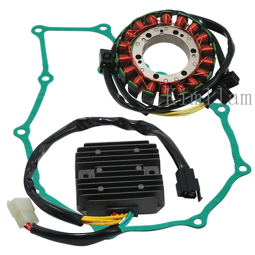 Magneto Stator, Regulator, Gasket for Honda NT650A NT650AC Hawk GT (1988–1990)
