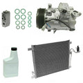 AC Compressor Kit Replacement with Condenser for Nissan AB91 (2005–2015)