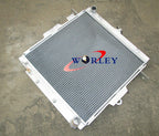 4ROW Aluminum Radiator for Toyota Land Cruiser HZJ70 HZJ73 HZJ77 (1990-2007)