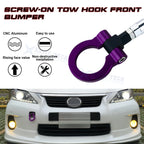 Race Tow Hook for Lexus IS RC (2011-2023) Aluminum Anodized Purple