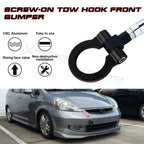 Anodized Aluminum Tow Hook Ring for Acura TLX (2015-2018)