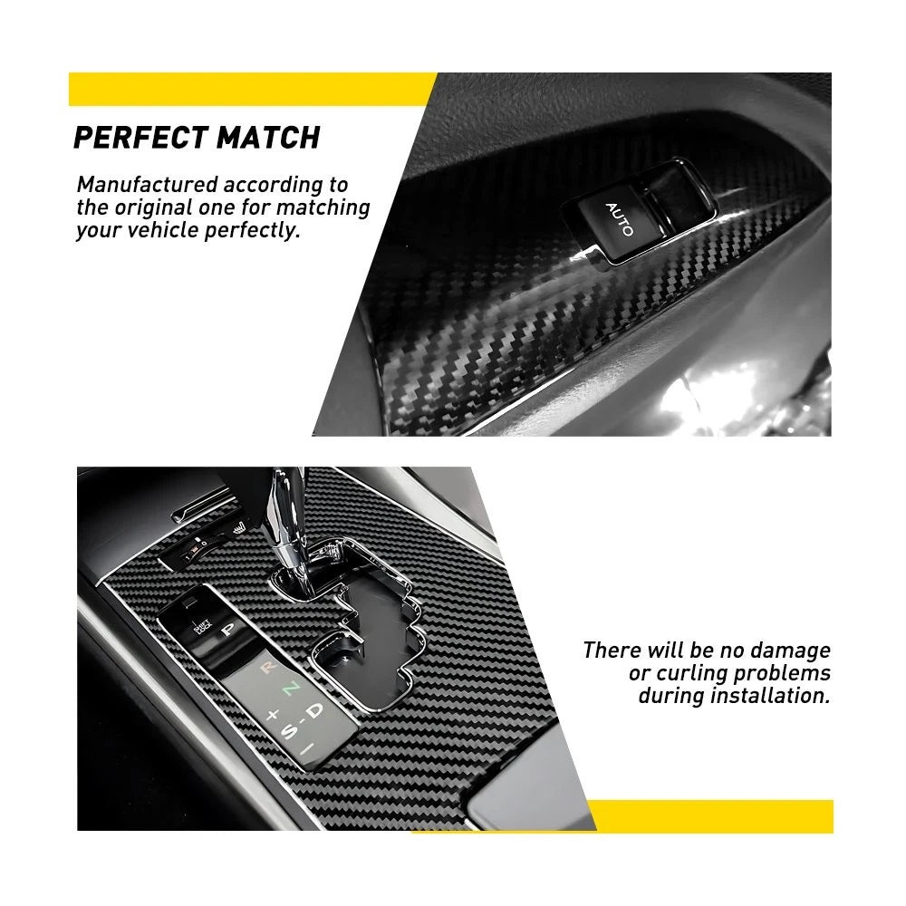 Carbon Fiber Gear Shift Box Panel Cover for Lexus IS250 300 350 (2006–2012) EPY
