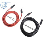 1 Pair Solar Panel Extension Cable Connector for Universal Use (12/10 AWG)