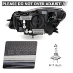 HID Projector Headlight for Buick Regal (2014–2017) Passenger Right Side