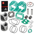 82mm Top End Rebuild Kit Pistons Gasket for Ski-Doo MXZ X 800 (2004–2007)