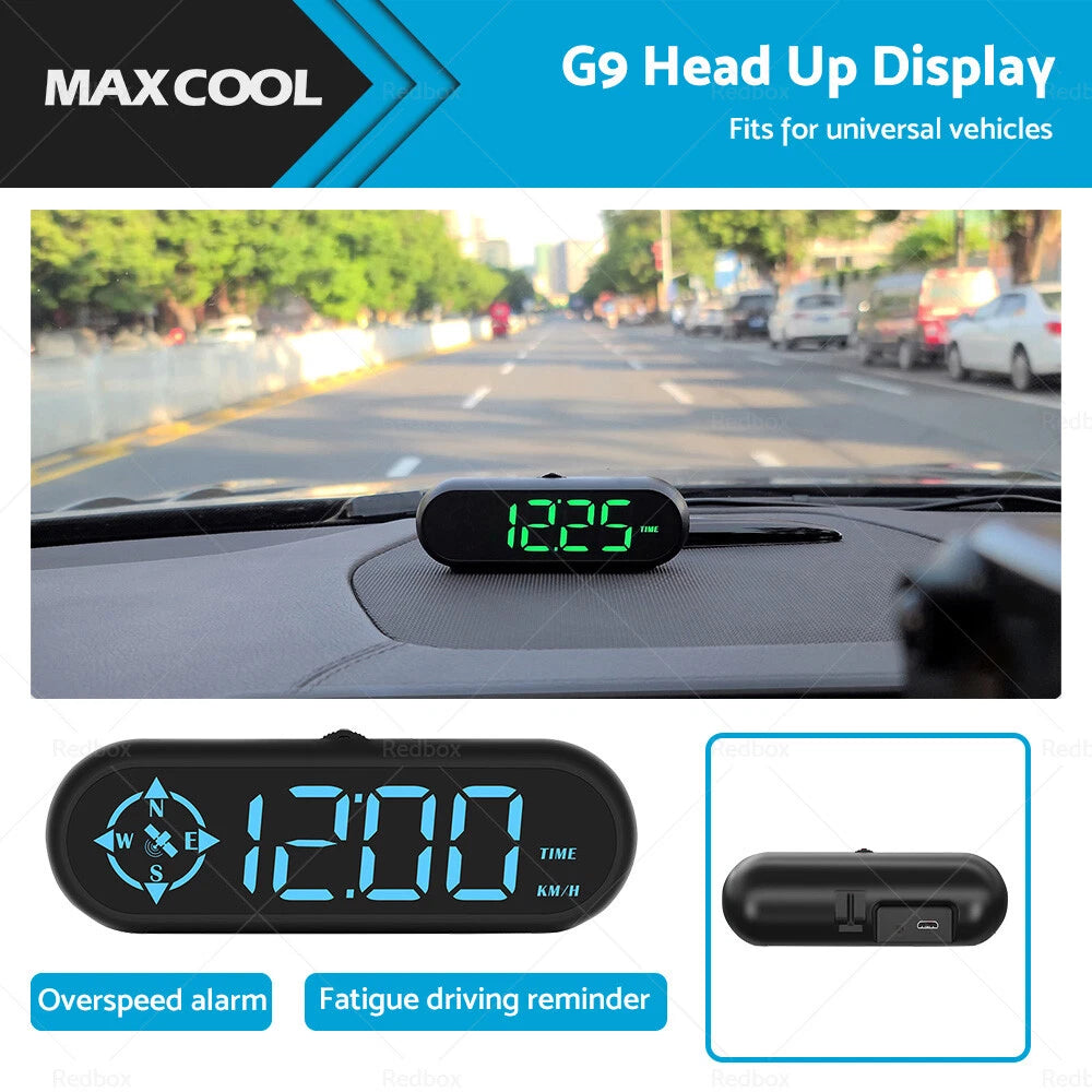 Universal Head Up Display Speedometer for (GPS, MPH)