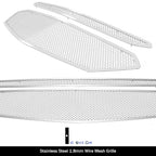 Stainless Chrome Mesh Grille Insert for Chevy Equinox (2016-2017)