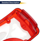 Set of 2 Rear Brake Pads for Mercedes-Benz Sprinter (2006–2019) Red